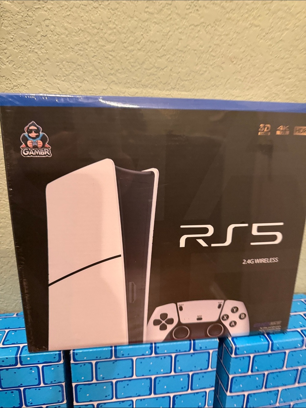 Gambr RS5 Retro Wireless Gaming System - White